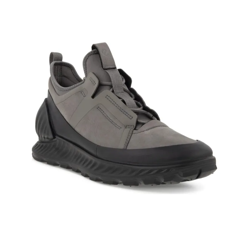 Ecco Breakthrough Low Top Sports Casual Shoes Men's Light Gray-2