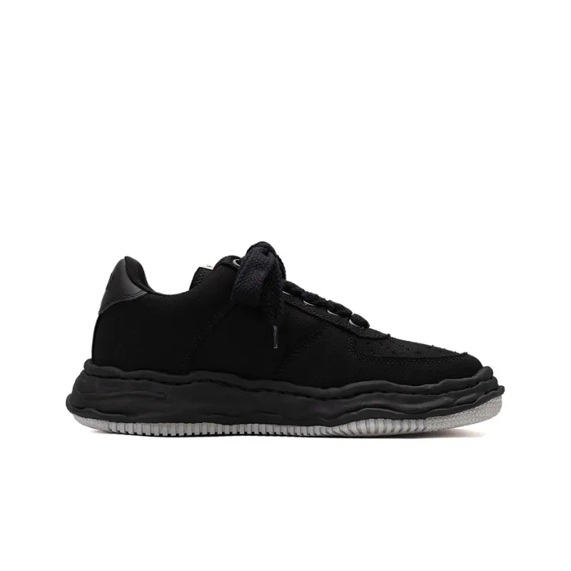 MIHARA YASUHIRO Wayne OG Sole Low-Top Stylish Skateboarding Shoes Men's Black-1