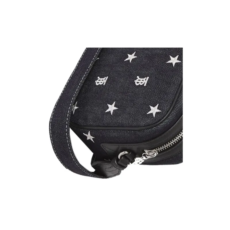 Burberry Denim Camera Bag, Shoulder Bag, Crossbody Bag, Kids' Bag Kids' Dark Blue-6
