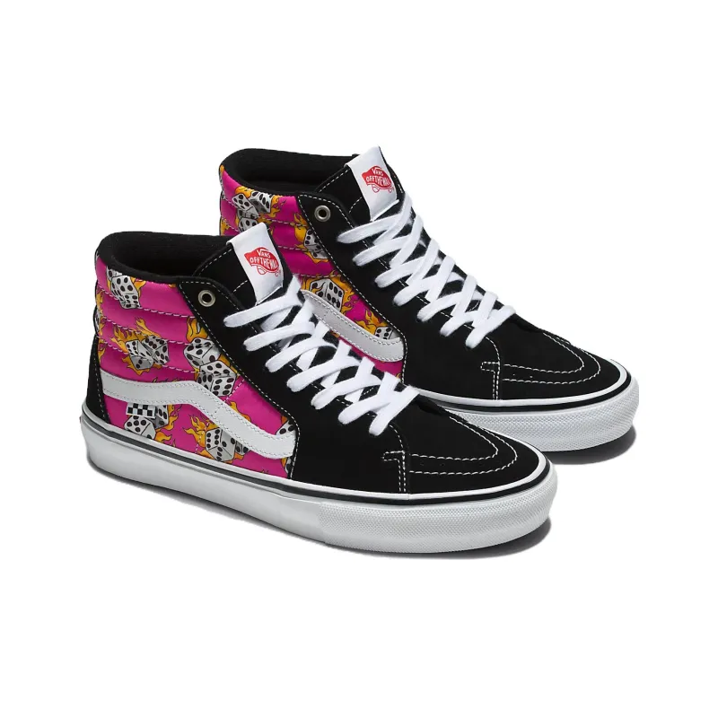 Vans Skate SK8 Hi 'Fuchsia Fedora'-1