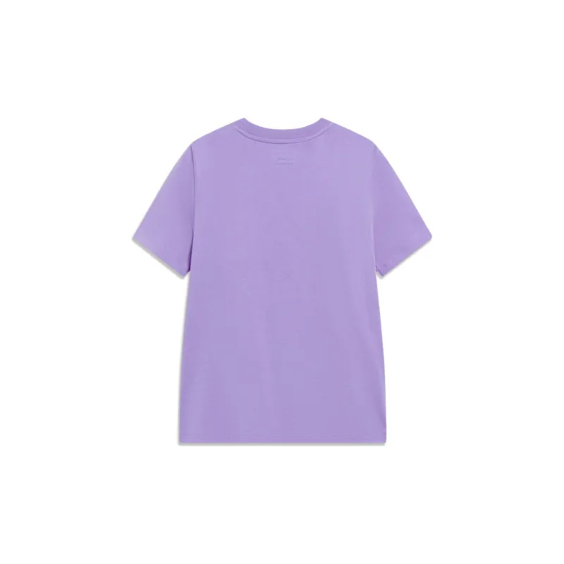 LINING Sports Life Collection T Shirts Women's Vero Rose Purple-1