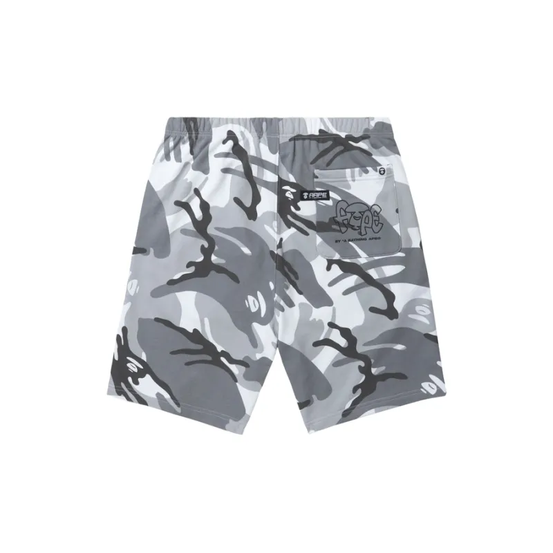 Aape By *A Bathing APE® Camouflage print Bermuda Shorts-3
