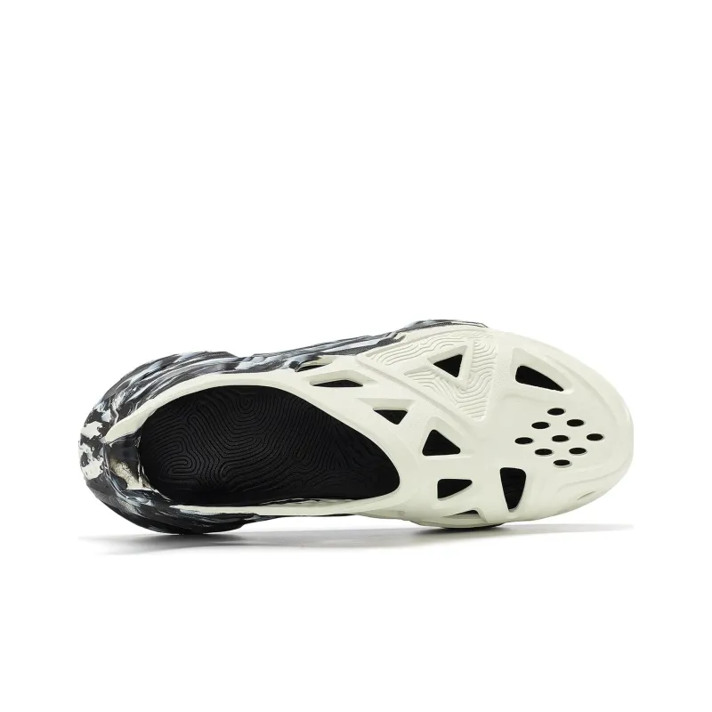 PEAK Ink Wash Chinese Style Sports Sandals Men's Black White-3