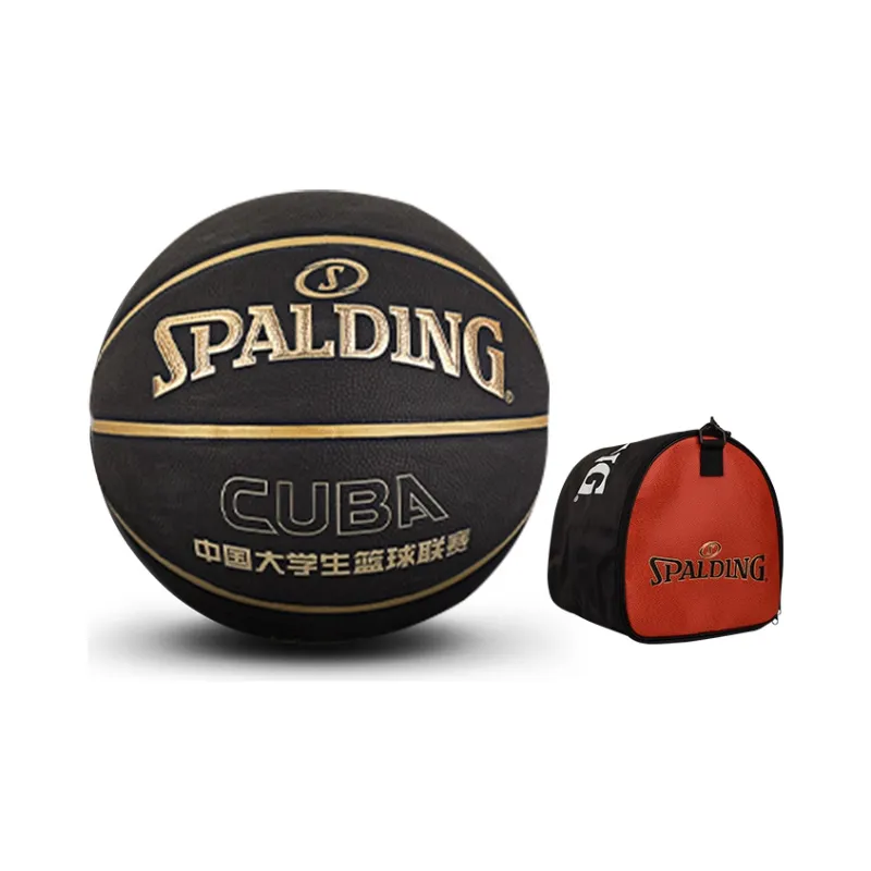 SPALDING CUBA League Series PU Basketball Black Size 7 Training Unisex-5