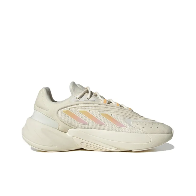Adidas Ozelia Shoes 'Cream White Acid Orange' Women's-1