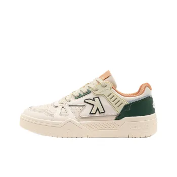 KELME Wear Resistant Low Top Skateboard Shoes Unisex Yellow Green
