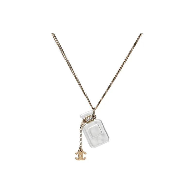 CHANEL Laces Necklaces Women's-2