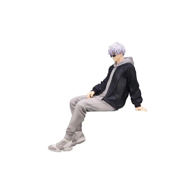FURYU Satoru Gojo Noodle Stopper, Jujutsu Kaisen Ending2 Ver Batch 2 Black Bonus Gifts 15cm-3