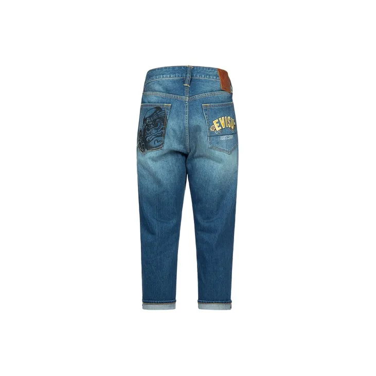 EVISU Jeans Men Denim Blue-1