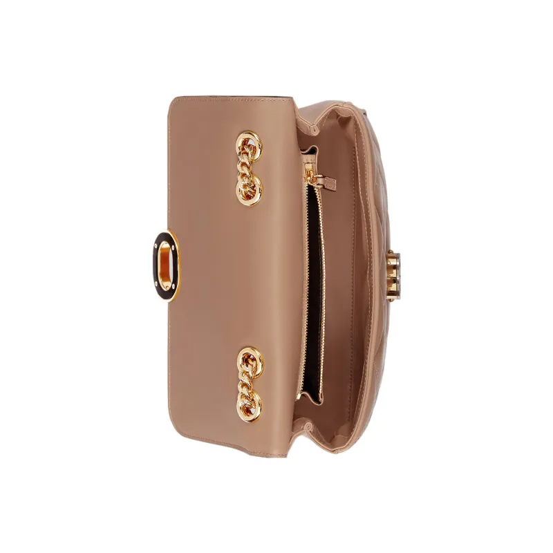GUCCI Quilting Leather Portable Crossbody Bag Shoulder Bag Women's Rose Beige-6