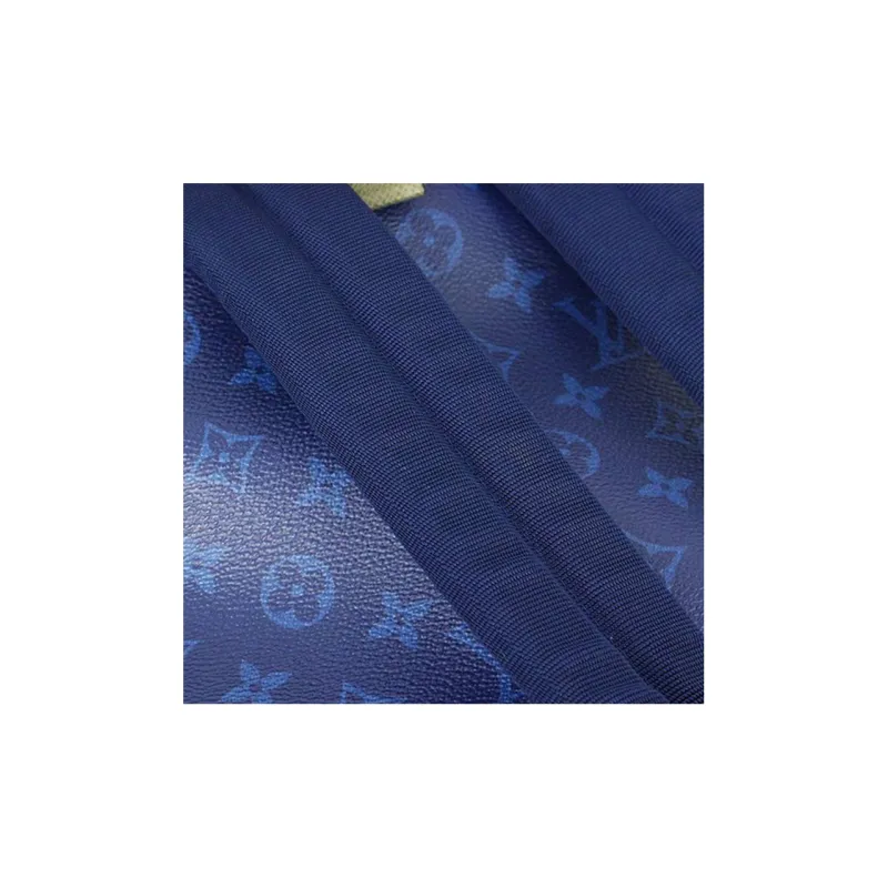 LOUIS VUITTON Canvas Backpack Tubas Men's Electric Blue-4