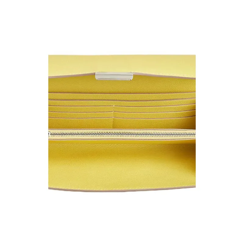 HERMES Constance To Go Evercolor Calfskin Clutches Wallets Shoulder Bag Crossbody Bag Women's 9R Lime Lemon-3