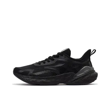 361° Popping Foam 3.0 Cushioned Slip Resistant Abrasion Resistant Low Top Running Shoes Men's Black