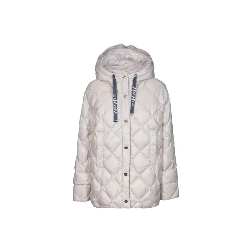 MaxMara Down Jackets Women's Off White