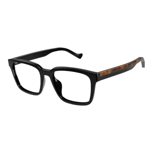 GUCCI Eyeglass Frames Men Black