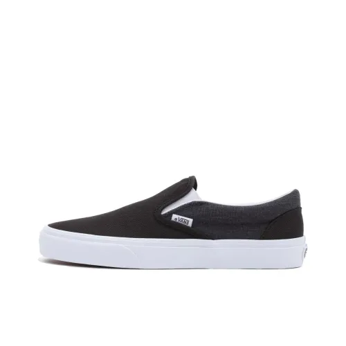 Vans Slip-on Skateboard Shoes Unisex Low-Top Black/White