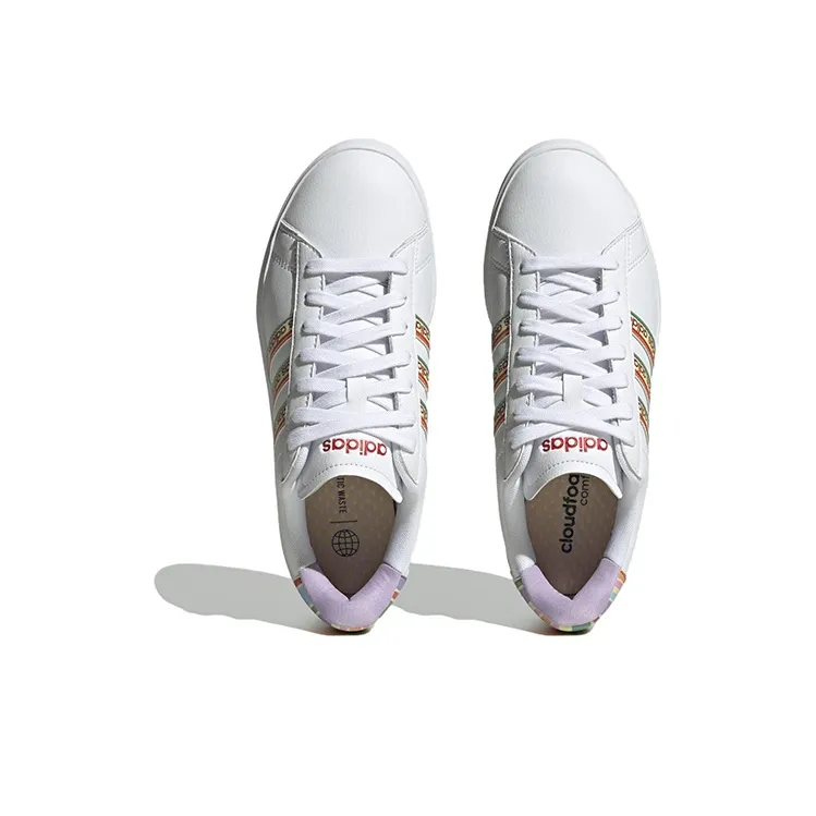 Grand Court Women's Adidas Neo 2.0 'Multi Color Stripes' Women's-4
