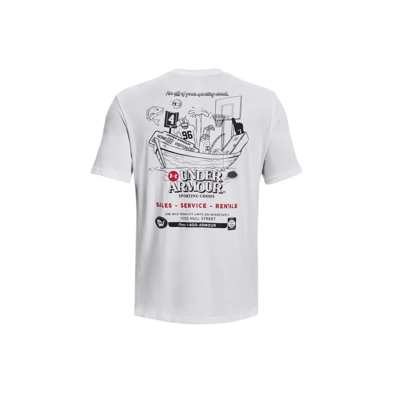 Under Armour T Shirt Men's White-1