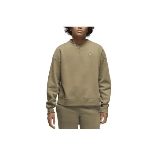 Jordan Brooklyn Sweatshirts Women's Olive