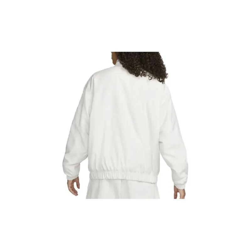 Nike Puffer Jackets Men Gray White-1
