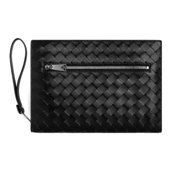 Bottega Veneta Classic Intrecciato Small Clutch Bag