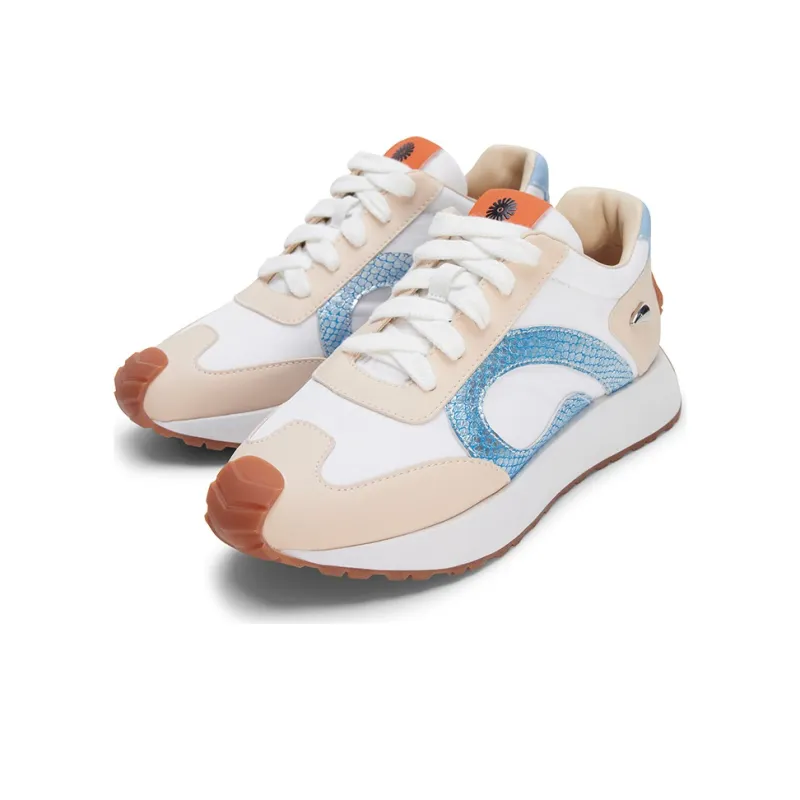 AJOY SAHU Casual Shoes Women's Low-Top Mermaid Blue-1