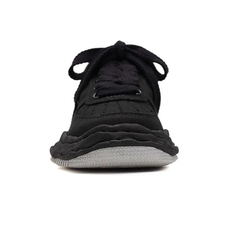 MIHARA YASUHIRO Wayne OG Sole Low-Top Stylish Skateboarding Shoes Men's Black-3