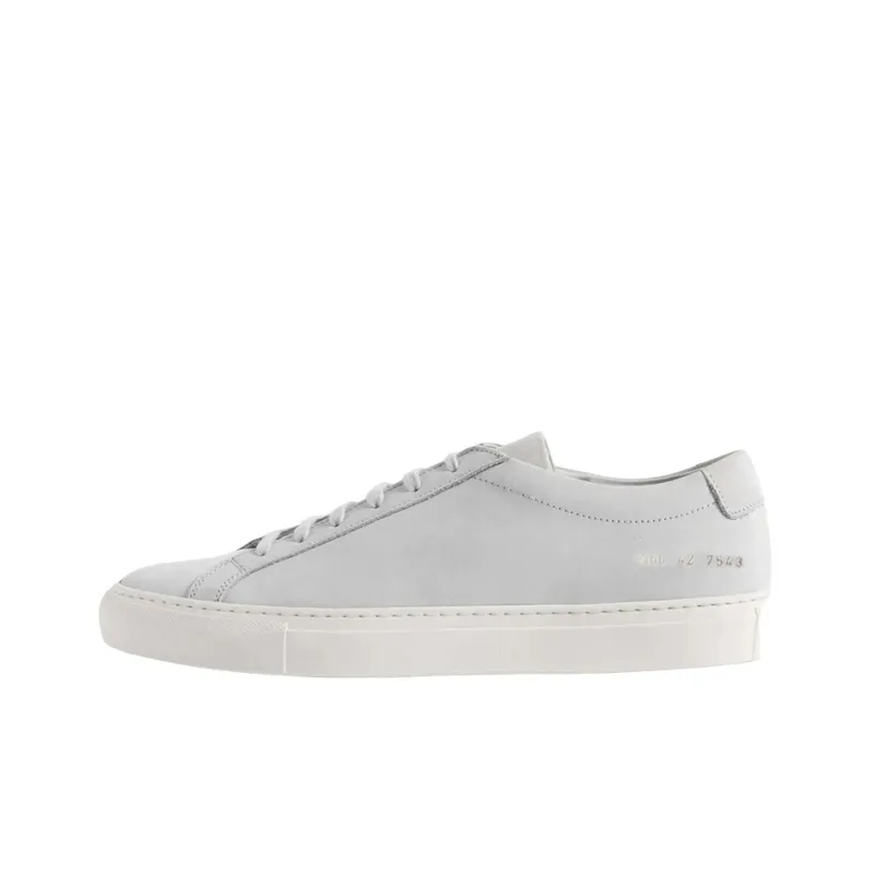 COMMON PROJECTS Low Top Stylish Skateboarding Shoes Men's Gray-0