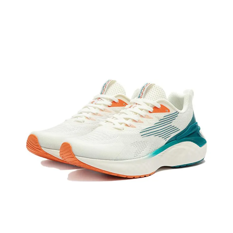 361° E Toughness 2.0 Running Shoes Men Low-Top White/Green-1