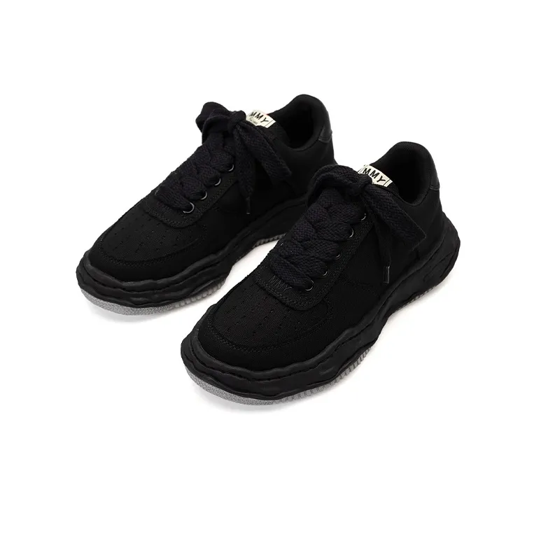 MIHARA YASUHIRO Wayne OG Sole Low-Top Stylish Skateboarding Shoes Men's Black-2