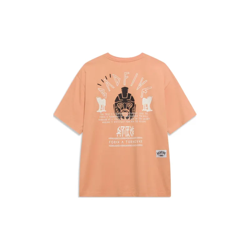LiNing T-Shirt Men's Sunset Orange-1