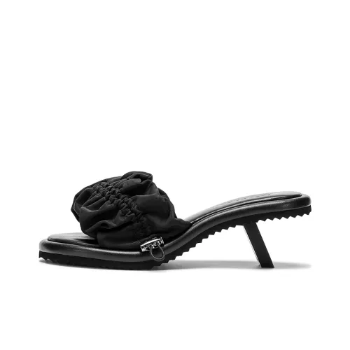 Join Our Newsletter Rubber Sole Slide Slippers Women's Black