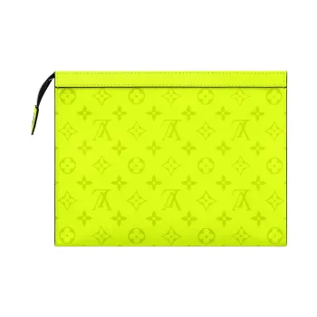 LOUIS VUITTON Pochette Voyage Neon Yellow