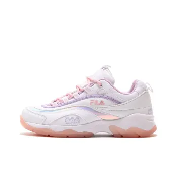 Sumikko X Atmos Pink x FILA Ray Corner Creatures Durable Breathable Low-Top Sports Casual Shoes Women's White Pink
