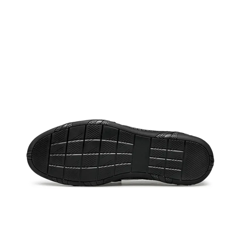ZRO Men's Casual Shoes Men Low Top Black Gray/Black/Black Red-12