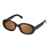 MK255YJ-002 Tortoiseshell Tea Brown Lens