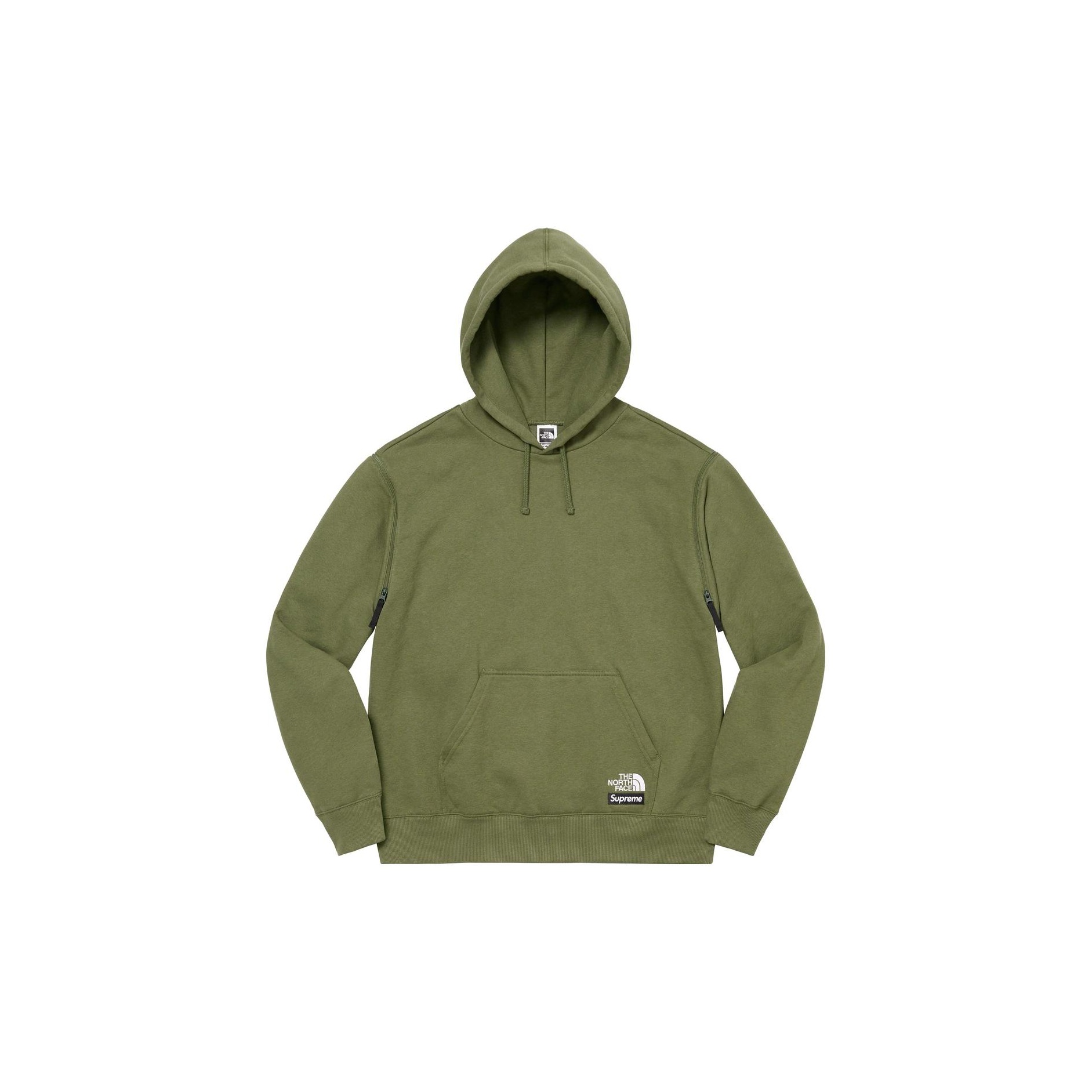 Supreme The North Face Convertible Hooded Sweatshirt Black