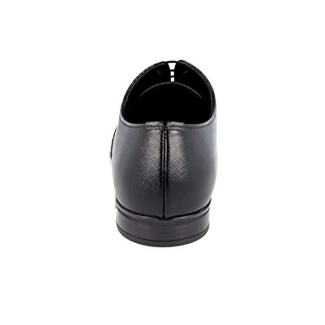 PRADA Shoes Dress Shoes Men Low-Top Black-4