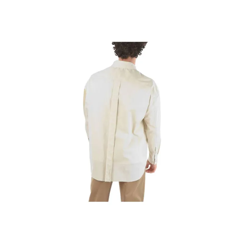 Neil Barrett Shirts Men Ecru-1