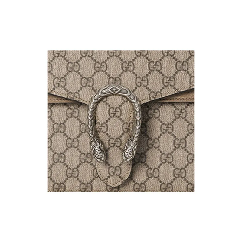 GUCCI Dionysus Canvas With Leather Shoulder Bag, Crossbody Bag Women's-7