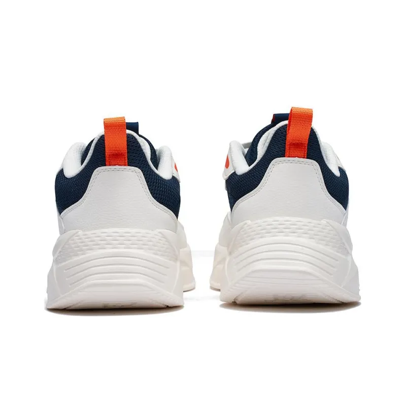 361° Cushioning Anti-Slip And Wear-Resistant Low-Top Sports Casual Shoes Men's White Black-3