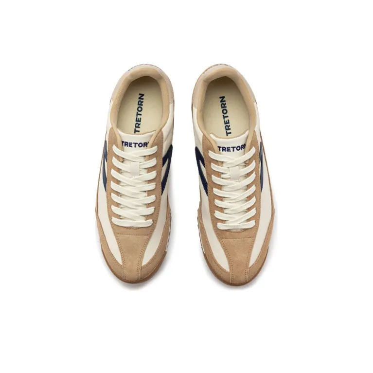 TRETORN Rawlins Solid Retro Sports Casual Shoes Unisex Dark Beige-3