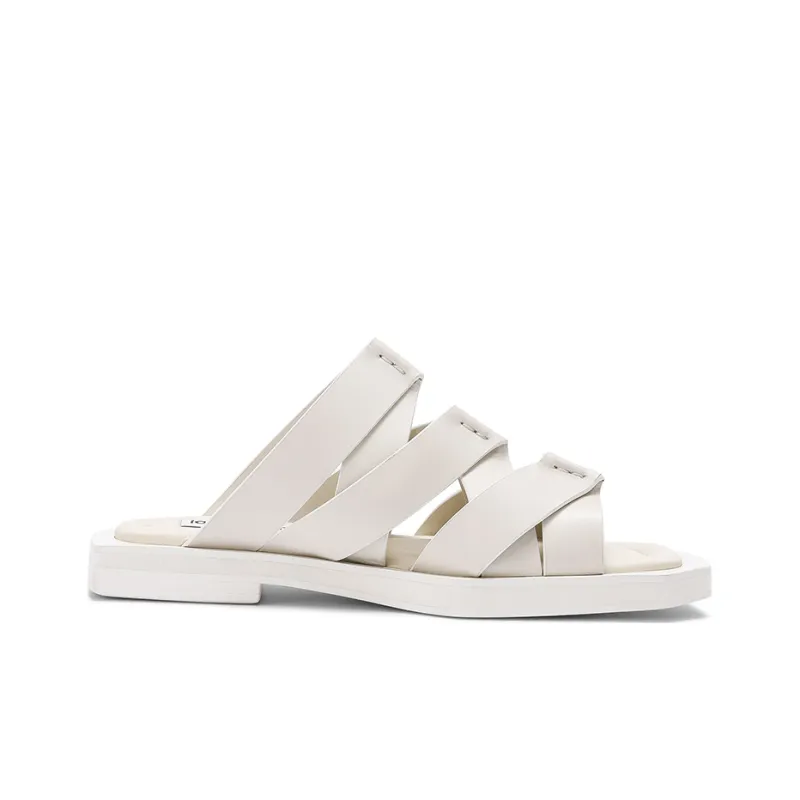 Lost In Echo Slide Slippers Women's White-1
