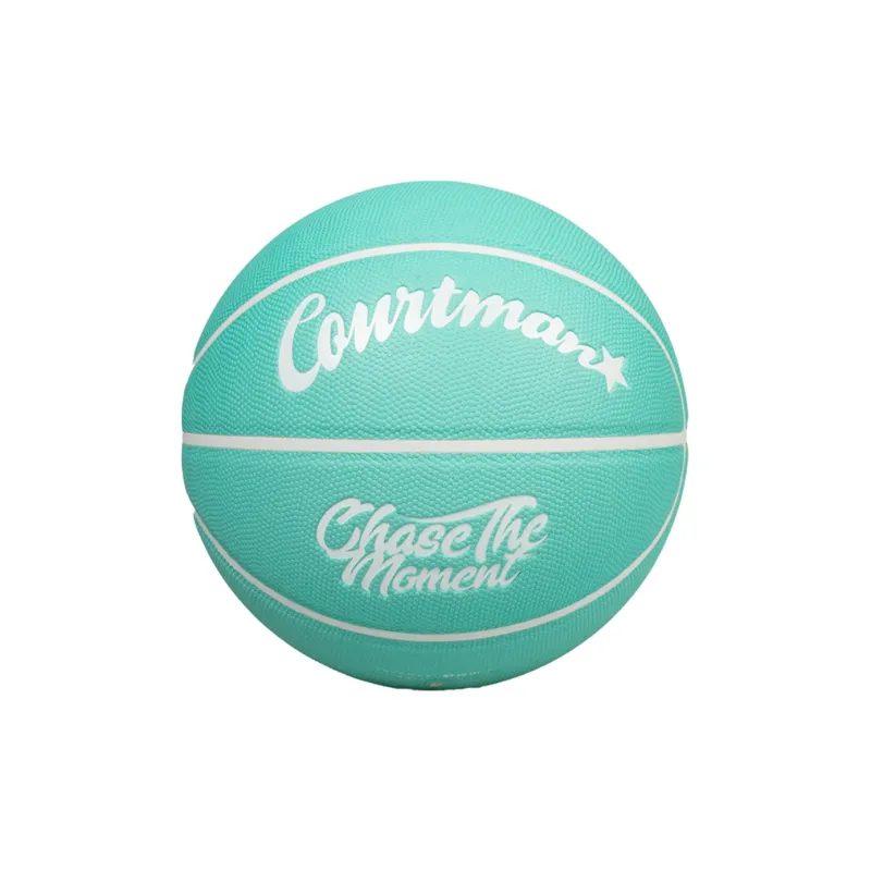 COURTMAN PU Basketball Turquoise Size 7 Training Unisex-1