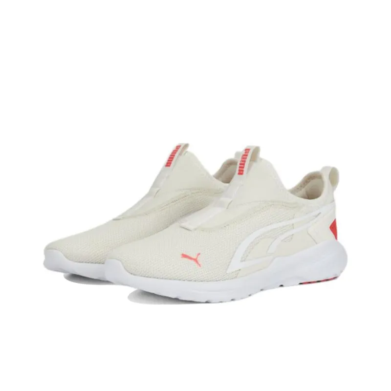 PUMA All-Day Active Slipon Cushioning Anti-Slip And Wear-Resistant Low-Top Sports Casual Shoes Unisex Red White-2
