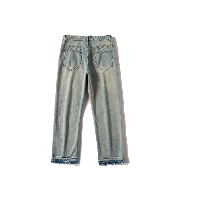 Jaslcs Jeans Men Vintage Blue-1