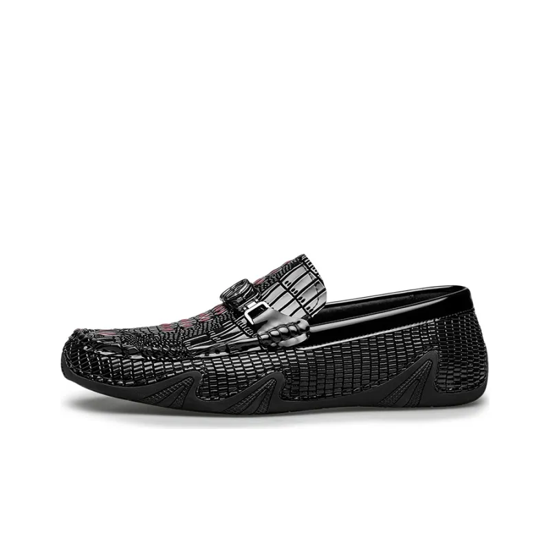 ZRO Men's Casual Shoes Men Low Top Black Gray/Black/Black Red-13