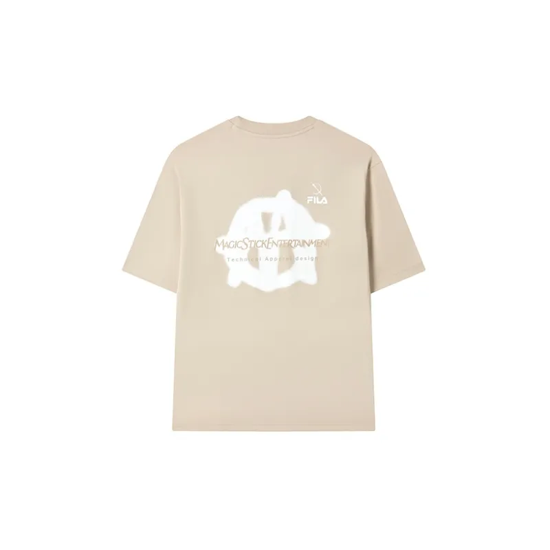 FILA T Shirt Unisex Maituo Camel Khaki-1