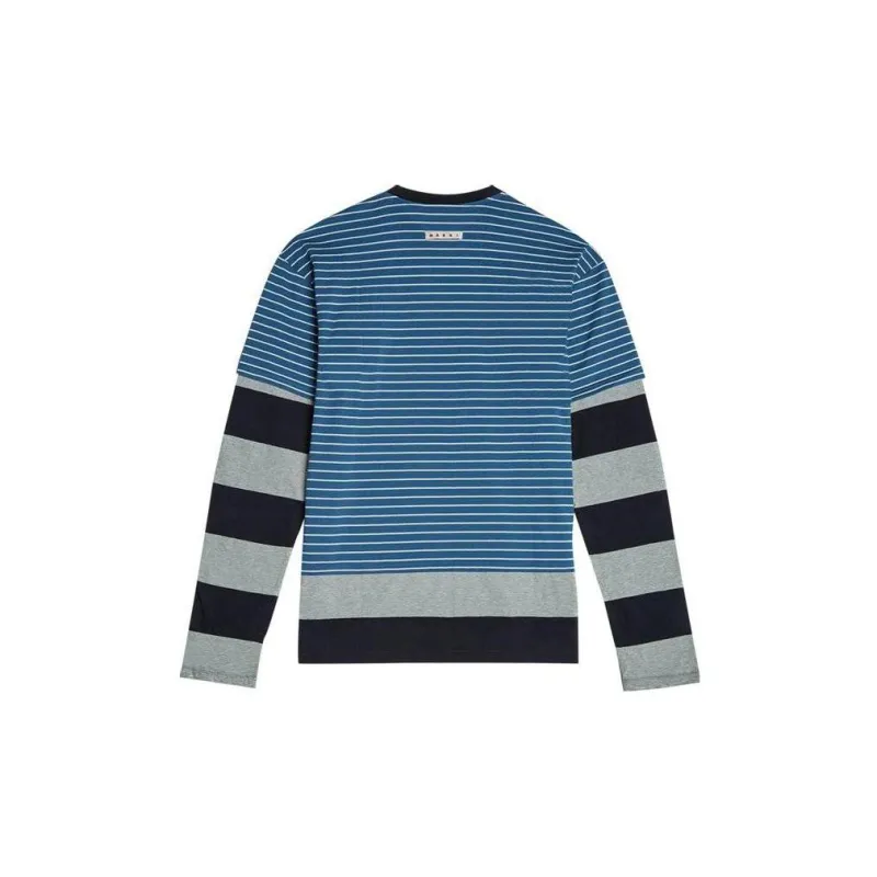 MARNI Pin Stripe Long Sleeve T Shirt-1