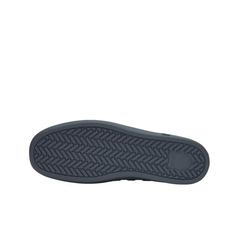 KSWISS Classic Anti Slip Wear Resistant Low Top Skateboard Shoes Men's Gray-4